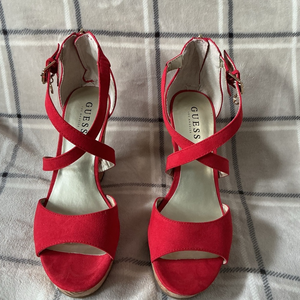 Guess Women's Bold Red Sandals